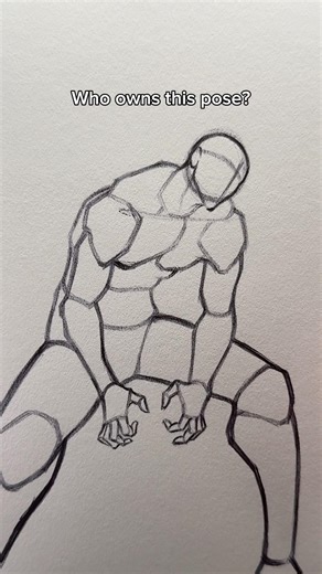 Who owns this pose? #draw #sketch #guess #manga #anime #character #fyp #shorts