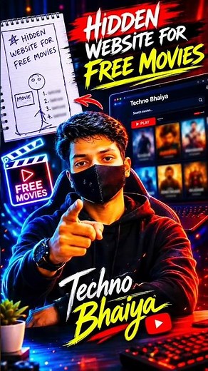 Top 4 FREE Movie Websites🔗 😱 🎬 #viral #shorts #tech #movie