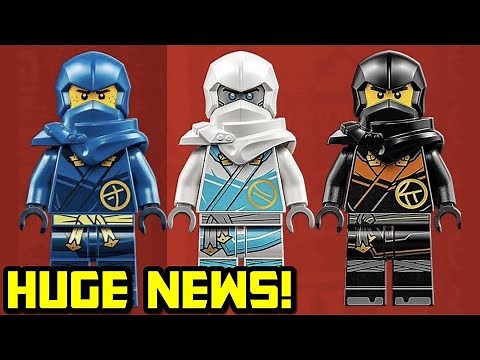 Ninjago Dragons Rising JAY, ZANE, and COLE Revealed!! 🐲