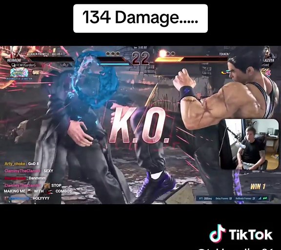 Kazuya Tekken 8 Combo: 134 Damage Gameplay Highlight