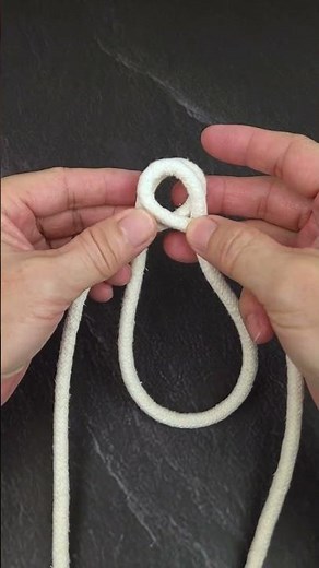 Learn how to tie a secure loop knot