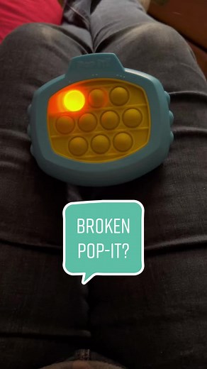 Troubleshooting Broken Pop-it Games