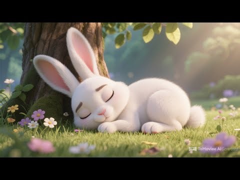 Cute Fluffy Bunny 🐰 Playing in the Park | Fun Toddler Song | Ultra HDR Pixar 3D Animation