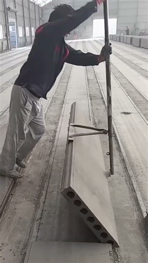 Innovative Method for Lifting and Moving Precast Concrete Slabs