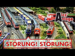 H0 Modellbahn - Zugfahrten mit Hindernissen Oktober 2019