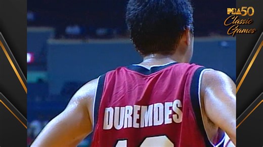 49K views · 191 reactions |  PBA at 50: Throwback sa 2001 Commissioner’s Cup — Alaska vs. Tanduay! Duremdes, Cariaso, Hawkins, Peek, Hontiveros…classic!  2001 Comm Cup Elims - (2ND QUARTER) Alaska vs. Tanduay ️ June 24, 2001 #PBA50 #PBAClassicGames | PBA | Facebook