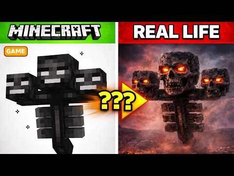 MINECRAFT MOBS IN REAL LIFE 2026 (Ultra Realistic Comparison) | Minecraft Bosses Mod VS Real Life 4K