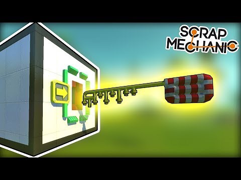 The Workshop Was Locked BUT We Have A KEY! (Scrap Mechanic Gameplay)