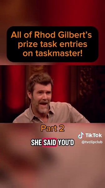 Rhod Gilbert's Prize Task Highlights on Taskmaster - Part 2