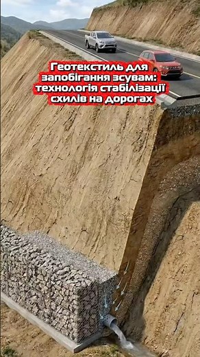 Geotextiles for Landslide Prevention: Road Slope Stabilization Technology
