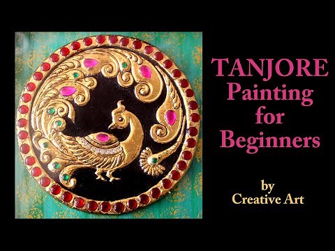 TANJORE PAINTING FOR BEGINNERS