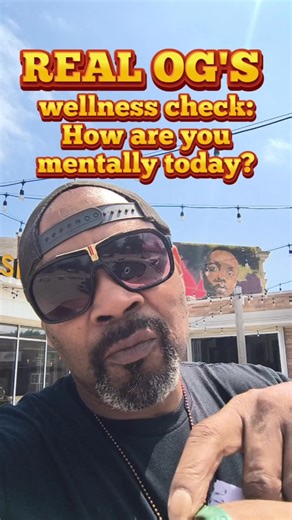 REAL OG wellness check!!!! How ya feeling homie? #RealOG #OG #40andover #50andover | Kamar Carter