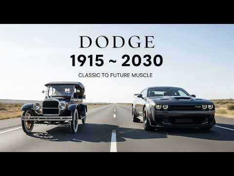 Dodge Evolution (1915–2030) | From First Car to Future Muscle