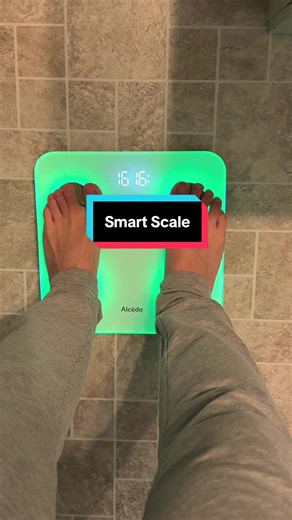This color changing smart scale is amazing! | color changing