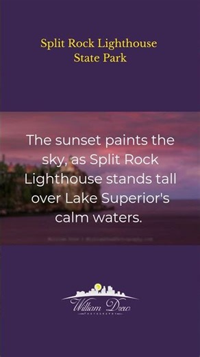 Split Rock Lighthouse State Park in Minnesota