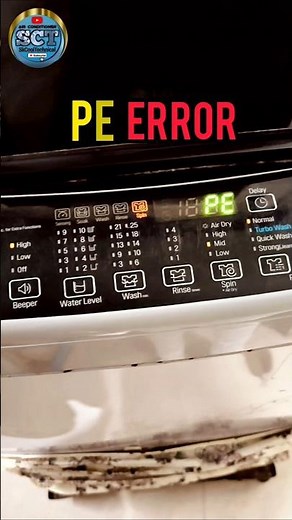 Fully Automatic Washing Machine Not Working | PE Error Code | LG Inverter