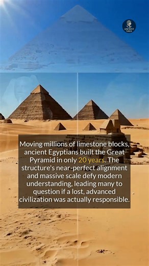 6K views · 79 reactions | Egyptian ingenuity, not a lost civilization, built the Great Pyramids. #history #egypt #ancienthistory | Ancient Saga | Facebook