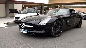 How Loud Is the SLS AMG in Monaco’s Streets?