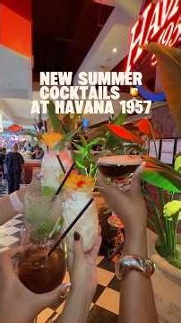 Had a great time creating these happy hour drinks 🍹 #vegas #happyhour