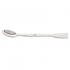 ISOLAB 047.01.180 Spatula Stainless Steel Macro Spoon 180 mm (Each)