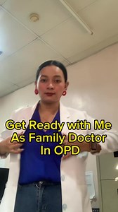 GRWM as Family Doctor In OPD #vloggerera #familydoctor #familymedicine #grwm #doctor | Doc Kulot