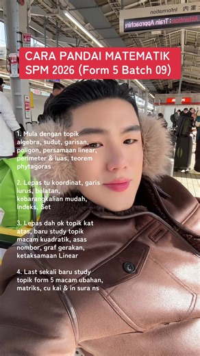 CARA PANDAI MATEMATIK SPM 2026 untuk Form 5 Batch 09