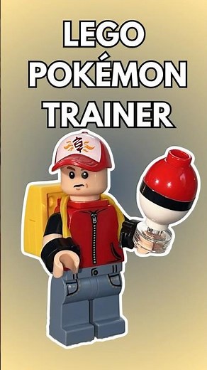 I Built POKÉMON TRAINER As A LEGO MINIFIGURE!