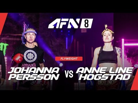 Johanna Persson vs Anne Line Hogstad | Full Fight | AFN 8
