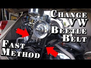 VW Beetle Belt Change | FAST METHOD!