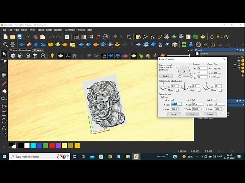 Artcam#6 Convert STL File to RLF File Wood Carving