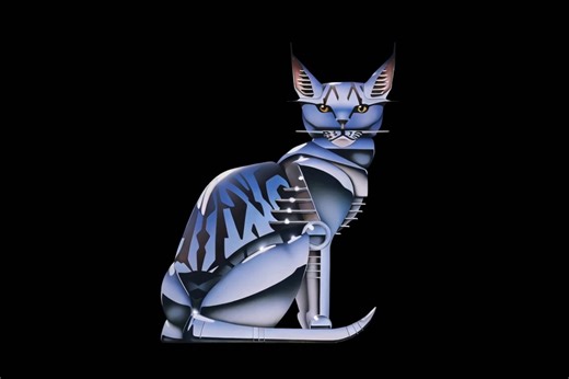 This is Titan - brought to life by AI He was created for a project in the 1990s called Gnosis, which was a kind of Dr Who story for kids. The premise was that lots of families were going to move from earth to live on new planets in an armada of jellyfish spaceships. Titan played the role of a mentor to these kids, who needed to collect lots of information about particular environments such as deserts and jungles, etc. What do you think of this new animation of Titan? #RogerDean #rogerdeanart #ar