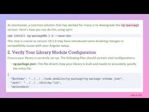 Resolving the not a known element Error in Custom Angular Libraries
