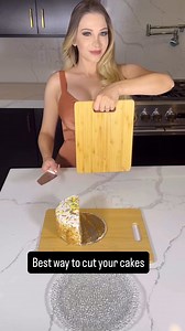 Best way to cut your cake | Tracy and Johnny
