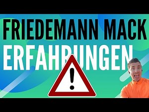 Friedemann Mack Erfahrungen: 3 Fakten