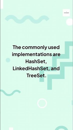 Sets in Java #coding #programming #javaee