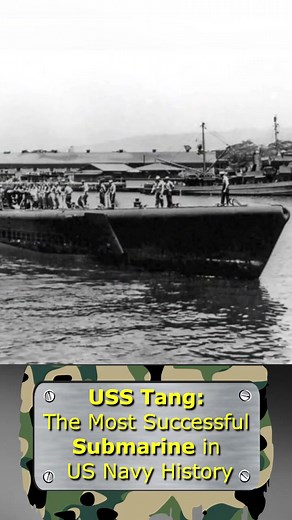 USS Tang_ The Most Successful Submarine in US Navy History #viral #trending #reels | Mil Tech