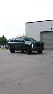 2025 ESCALADE ESV V-SERIES 420 MILES / STOCK #11229 2.5” Custom Leveling Kit 24” Vossen “HF6-3” Wheels LT315/45R24 Nitto RG AT Tires Roof Wrapped / Smoked Markers Aegean Stone w/ Sheer Gray / Black Price: $209,991 / HurstAutoplex.com #2025Cadillac #EscaladeESV #VSeries #ReconGrappler #Vossen #HF63 #Level #AutoplexCustoms #HurstAutoplex #SUV | Hurst Autoplex