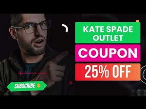 kate spade outlet coupon code || kate spade outlet discount code || 25% OFF