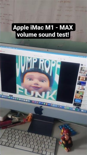 Apple iMac M1 - MAX volume sound test!