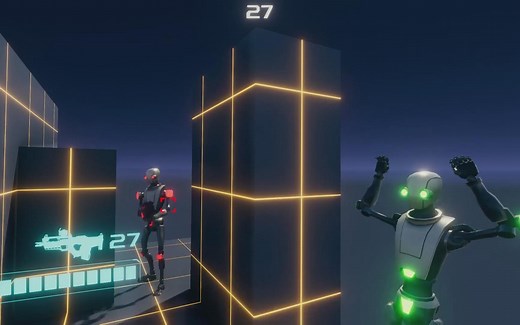 【Unity】第一人称射击游戏完整制作工作流程教程(中英双字)