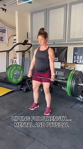 Lifting while pregnant isn’t just about staying physically strong—it’s about caring for my mental health too. Fitness is a part of who I am, and now that I’m on this new journey, staying active is how I’m continuing to nurture my body and my mind. 🌟 Pregnancy brings its challenges, but it also brings growth, resilience, and a whole new level of strength. I’m lifting for myself and for the little one growing inside of me. To everyone out there showing up for their own journey—no matter what it l