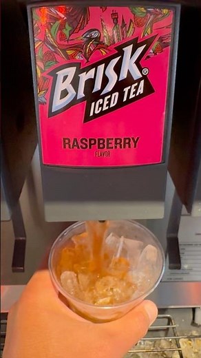 Lipton raspberry iced tea drink refill #pepsi #icecream #coke #drink #food #asmr