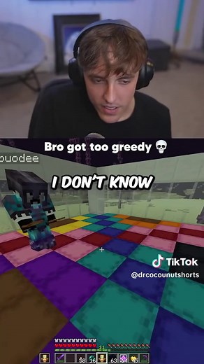 Dr Coconut Was Too Greedy Minecraft Funny Clip