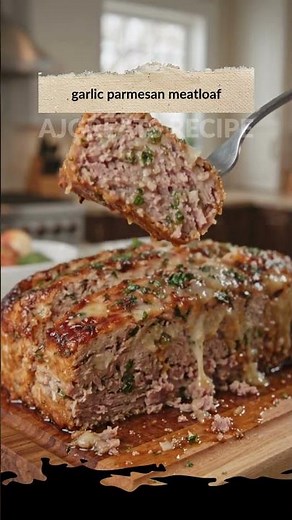 Garlic Parmesan Meatloaf