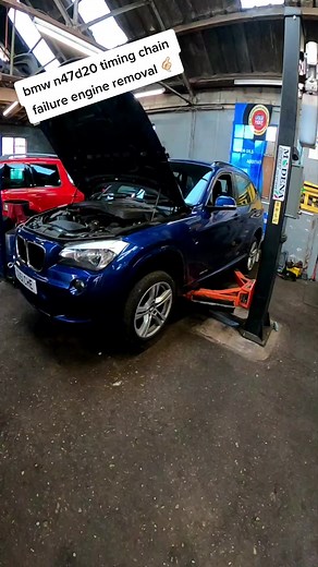 BMW N47D20 Timing Chain Failure Engine Removal