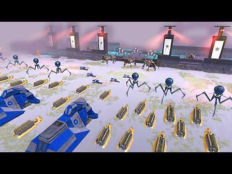 Can Clone Army Hold CITY WALLS vs 5,000 DROID SIEGE Invasion?! - Men of War: Star Wars Mod