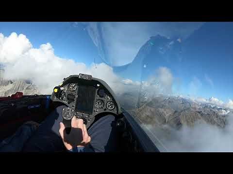 Segelfliegen 2020 - mit dem neuen Ventus in den Alpen