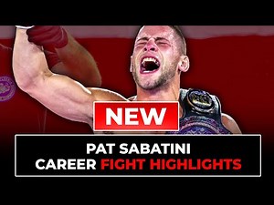 Pat Sabatini Fight Highlights | Updated in 2025