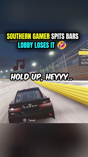 636K views · 10K reactions | NASCAR Driver Starts Singing Mid-Race… Lobby Loses It 藍 #Gaming #FunnyGaming #VideoGameTrolling #GamingComedy #GamerMoments #NASCAR | Weregonnalose | Facebook