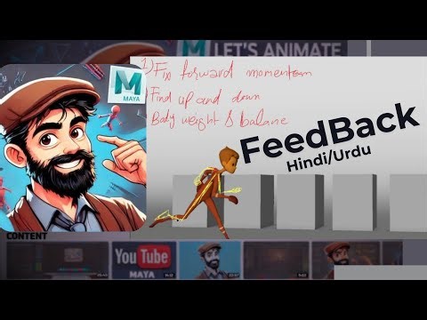 Feedback | Animate a Run, Jump & Flip | Weight, Balance & Momentum Tips for 3D Animators!